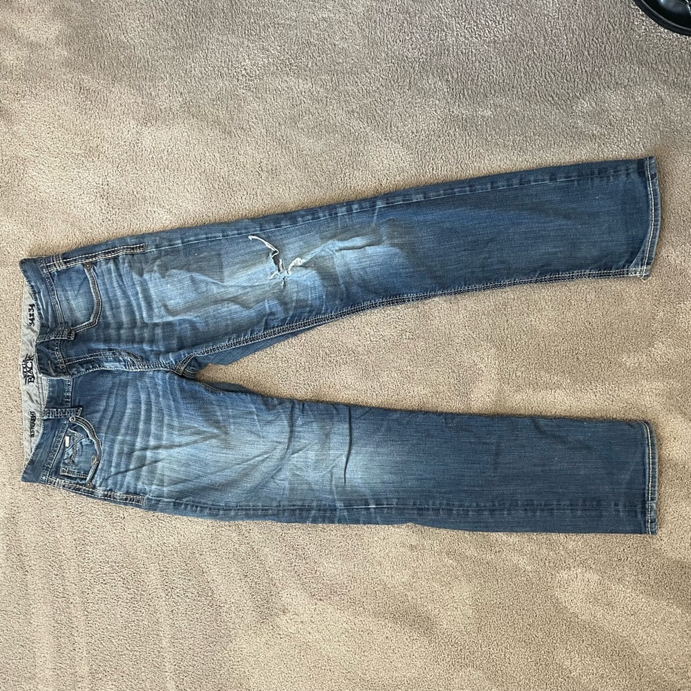 Buckle Black straight leg